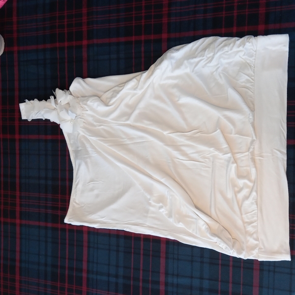 Seductions white one strapped top - Picture 1 of 9